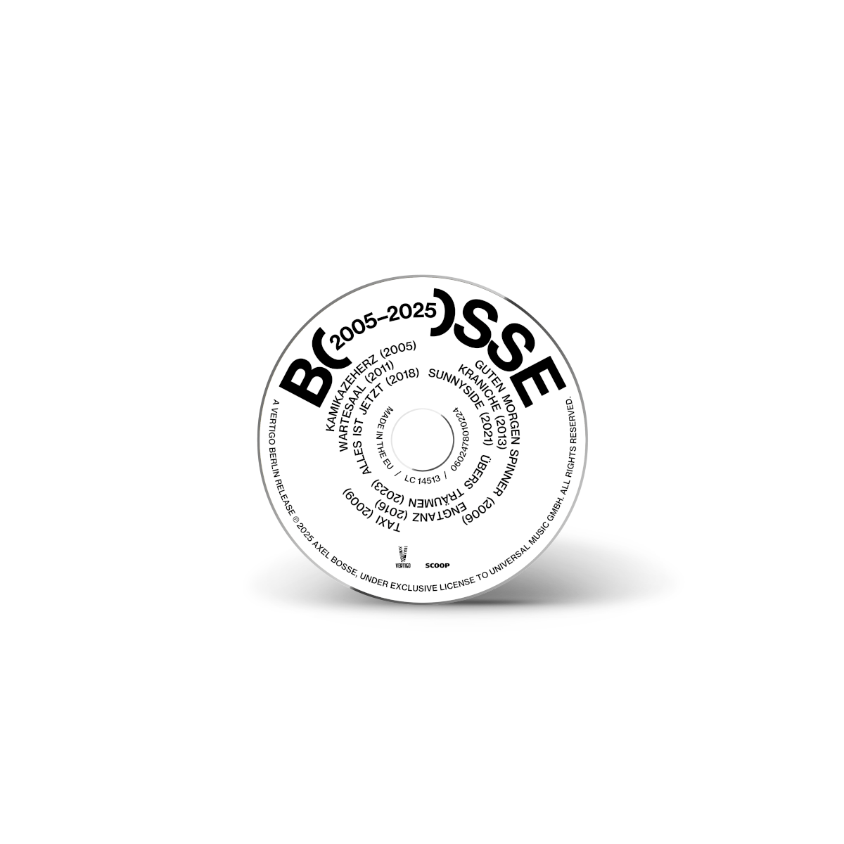 Bosse Bosse 2005 - 2025 CD 403787