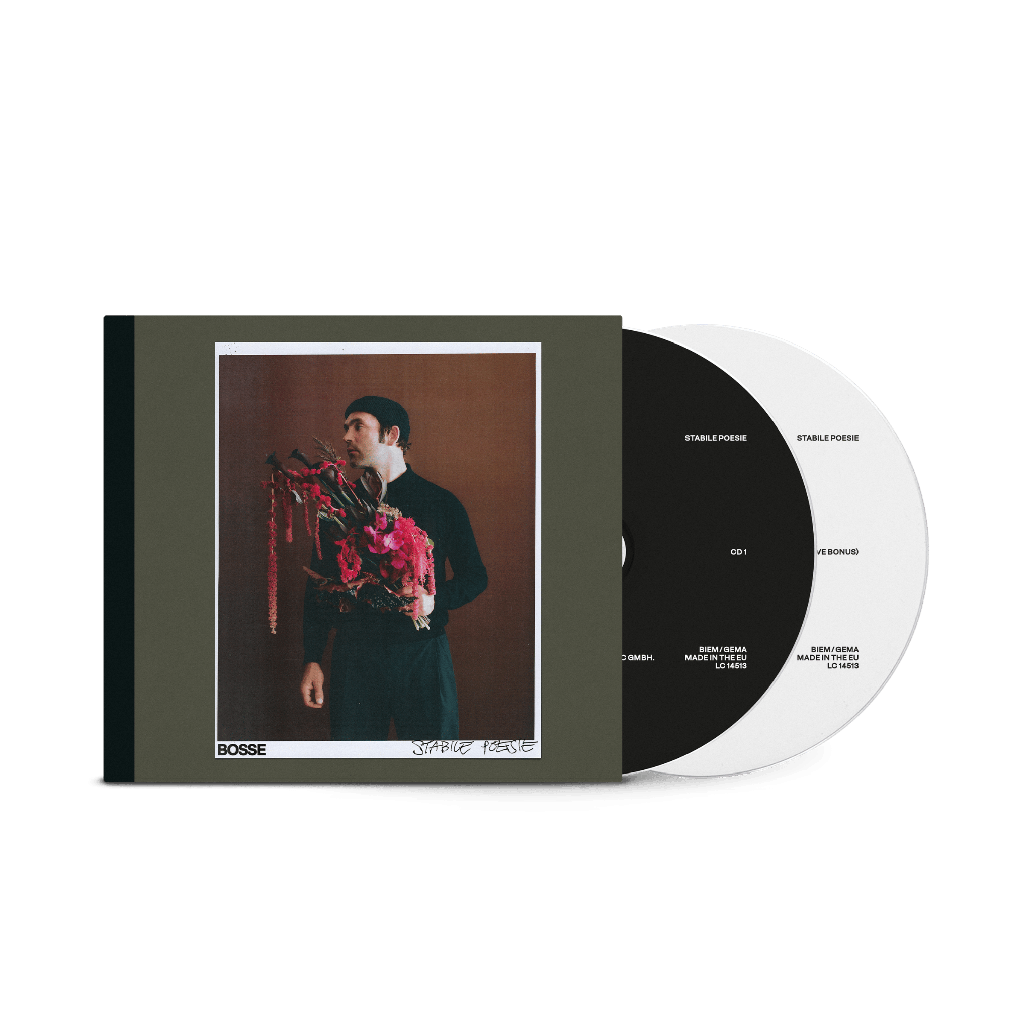 Bosse Stabile Poesie 2CD (limitiert) im Hardcoverbuch, 12 Songs + 10 Live Songs 436241